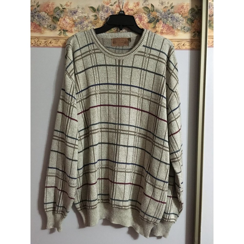 Shenandoah Large Multicolor USA Casual Business Occasion Sweater